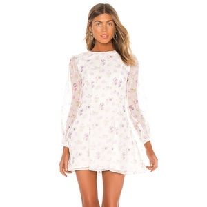 Majorelle Aspen White Mini Dress